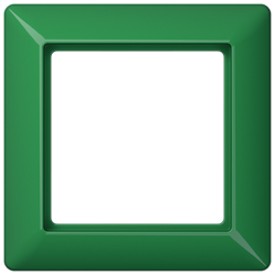 JUNG AS 500 Зеленый ударопрочный Рамка 1-я арт. AS581BFGN