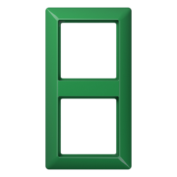 JUNG AS 500 Зеленый ударопрочный Рамка 2-я арт. AS582BFGN