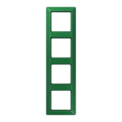 JUNG AS 500 Зеленый ударопрочный Рамка 4-я арт. AS584BFGN