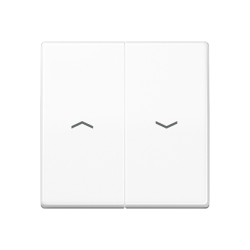 JUNG AS 500 Белые Клавиши для выключателя управления жалюзи арт. AS591-5PWW