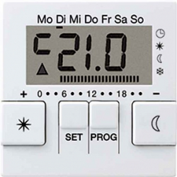 JUNG AS 500 Беж Дисплей термостата с таймером(мех. UT238E) арт. AUT238D