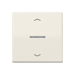 JUNG AS 500 Беж антибактериальный Накладка нажимного электронного жалюзийного выключателя арт. ABAS5232