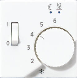 JUNG AS 500 Бежевая Накладка регулятора теплого пола (мех.FTR231U) (подходит к серии Ecoprofi) арт. AFTR231PL