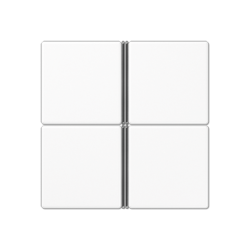 JUNG KNX AS 500 Белый Набор накладок 4 группы арт. A404TSAWW