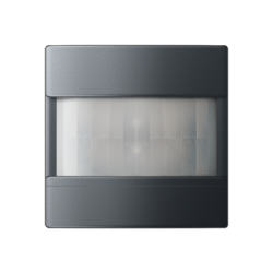 JUNG Антрацит матовый Датчик движения "комфорт" для установки на высоте 1,1 м, влагостойкий арт. A1180-1WUANM