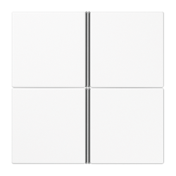 JUNG Белый Набор клавиш для сенсорного модуля KNX, 4-ной арт. LS404TSAWW