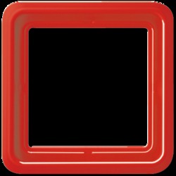 JUNG CD 500 Красный Рамка 1-я для клавиши 561 арт. CD581GLRT