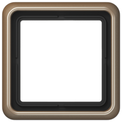 JUNG CD 500 Бронза Рамка 1-ая арт. CD581GB