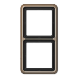 JUNG CD 500 Бронза Рамка 2-ая арт. CD582GB