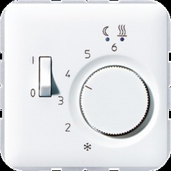 JUNG CD 500/CD plus Бел Регулятор теплого пола, 10(4)А арт. FTRCD231WW