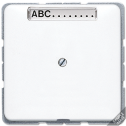 JUNG CD 500/CD plus Беж Вывод кабеля с полем для надписи арт. 590NAA