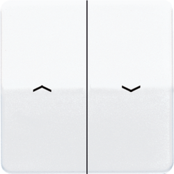 JUNG CD 500/CD plus Белая Клавиша 2-ая жалюзийная арт. CD595PWW