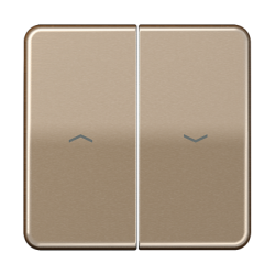 JUNG CD 500/CD plus Бронза Клавиша 2-ая жалюзийная арт. CD595PGB