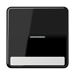 JUNG CD 500/CD plus Черный Клавиша 1-я с/п с полем для надписи арт. CD590NAKO5SW