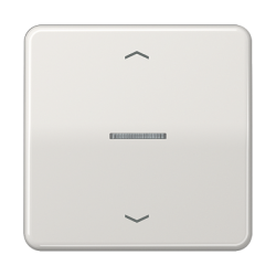 JUNG CD 500/CD plus Светло-серый Накладка нажимного электронного жалюзийного выключателя арт. CD5232LG