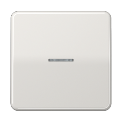 JUNG CD 500/CD plus Светло-серый Накладка светорегулятора/выключателя нажимного с индикацией арт. CD1561.07ULG