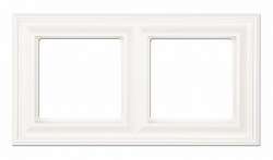 JUNG EcoProfi DECO Бел Рамка 2-я арт. epd482ww