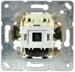 JUNG EcoProfi Мех Выключатель 1-клавишный с возм индикации арт. EP406KOU