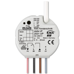 JUNG KNX Актор жалюзи/отопления с дополнительными входами скрытый монтаж 2531UP арт. 2531UP