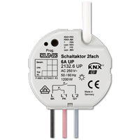 JUNG KNX Актуатор двухканальный арт. 2132.6UP
