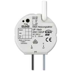 JUNG KNX Актуатор отопления 1 канал с доп. входами арт. 2501HZUP