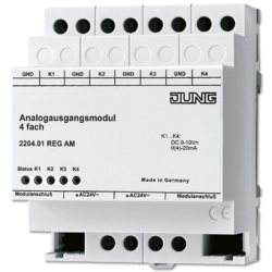 JUNG KNX Аналоговый выход арт. 2204.01REGAM