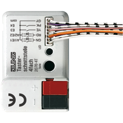 JUNG KNX Бинарный вход, 4 канала, монтаж в коробку арт. 2076-4T