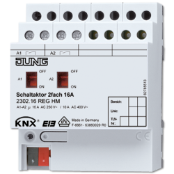 JUNG KNX/EIB-актуатор арт. 2302.16REGHM