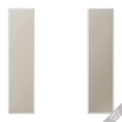 JUNG KNX Хром Комплект накладок 1 группы арт. GCR2501TSA