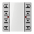 JUNG KNX Кнопочный модуль универсальный 4 группы арт. LS5094TSM