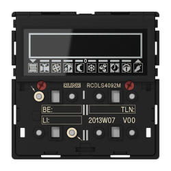 JUNG KNX Комнатный контроллер OLED арт. RCDLS4092M