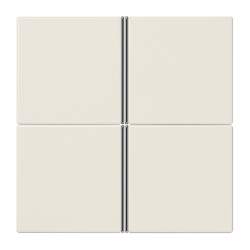 JUNG KNX LS 990 Беж Копмлект накладок, 4 группы арт. LS404TSA