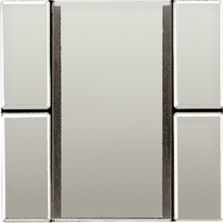 JUNG KNX LS 990 Edelstahl Пульт настенный 2 канала арт. ES2092NABS