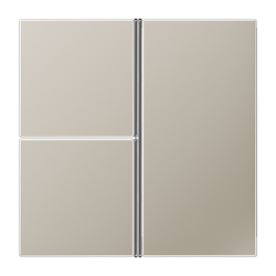 JUNG KNX LS 990 Edelstahl Комплект накладок, 3 группы арт. ES2403TSA