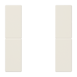 JUNG KNX Набор накладок, на кнопочный модуль 2 группы, слоновая кость арт. LS502TSA