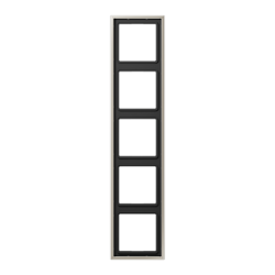 JUNG LS 990 Edelstahl Рамка 5-я арт. ES2985