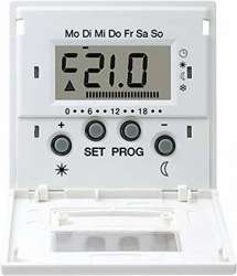 JUNG LS 990 Светло-серый Дисплей термостата с таймером(мех. UT238E) арт. LSUT238DLG