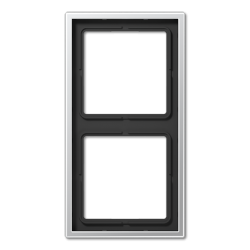 JUNG LS 990 Алюминий Рамка 2-ая арт. AL2982