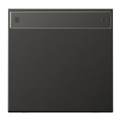 JUNG LS 990 Антрацит Клавиша 1-я с полем для надписи арт. AL2990NAAN