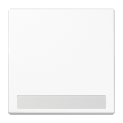 JUNG LS 990 Бел Клавиша 1-я с полем для надписи арт. LS990NAWW