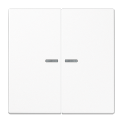 JUNG LS 990 Белая Клавиша 2-ая с/п арт. LS995KO5WW