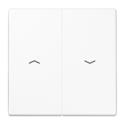 JUNG LS 990 Бел Клавиша 2-я жалюзийная арт. LS995PWW