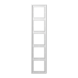 JUNG LS 990 Белая Рамка 5-ая арт. LS985WW