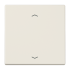 JUNG LS 990 Беж Накладка нажимного электронного жалюзийного выключателя с ДУ (радио) арт. LS5232F