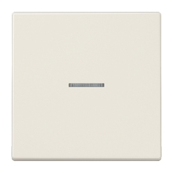 JUNG LS 990 Беж Накладка светорегулятора/выключателя нажимного с ДУ (радио) с индикацией арт. LS1561.07FKO