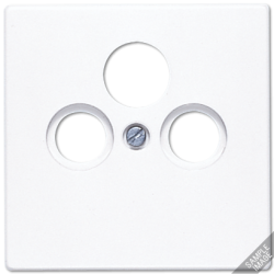 JUNG LS 990 Бежевая Накладка TV-SAT-FM розетки арт. LS990SAT