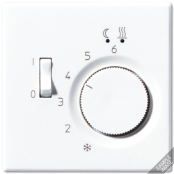 JUNG LS 990 Бежевая Накладка регулятора теплого пола (мех. FTR231U) арт. LSFTR231PL