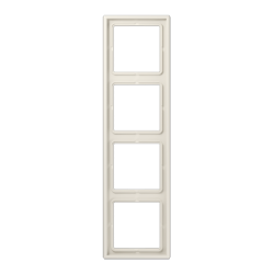 JUNG LS 990 Бежевая Рамка 4-ая арт. LS984W