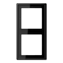 JUNG LS 990 Черная Рамка 2-ая арт. LS982SW