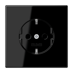 JUNG LS 990 Черная Розетка Schuko 16A, 250V арт. LS1520SW